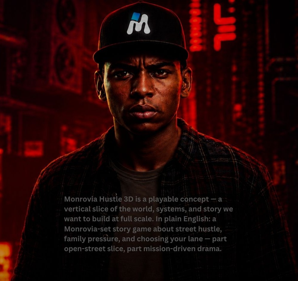 Monrovia Hustle — Concept · demo
